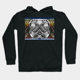 Beveled Silver Reflector Hoodie